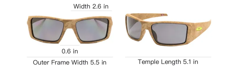 Oakley Heliostat Wraparound frame Sunglasses-3