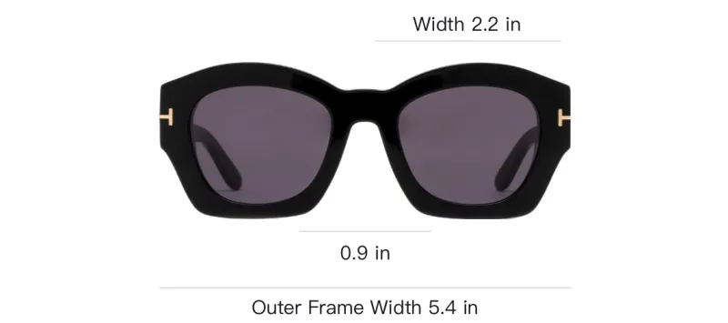 TOM FORD Eyewear Guilliana Geometric Frame Sunglasses-3