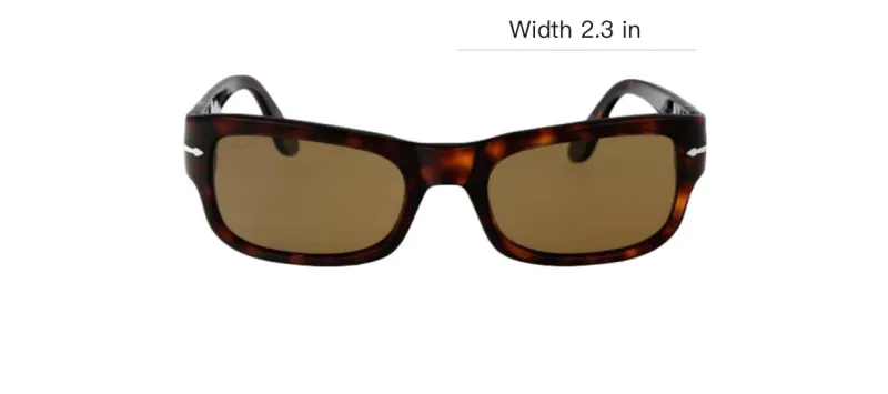 PERSOL Po Rectangle frame Sunglasses-3