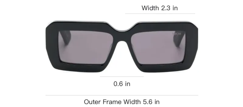 Marcelo Burlon Tecka Square-frame Sunglasses-2