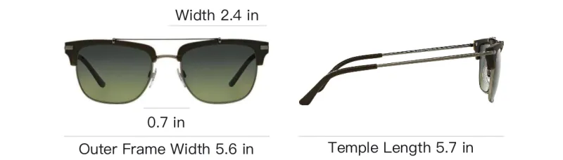 Burberry Square Sunglasses Women's Black-3