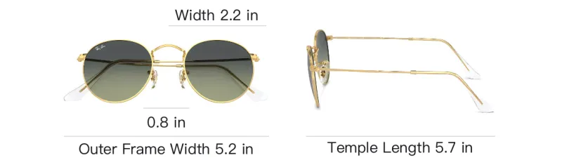 RayBan Round Round frame Sunglasses-5