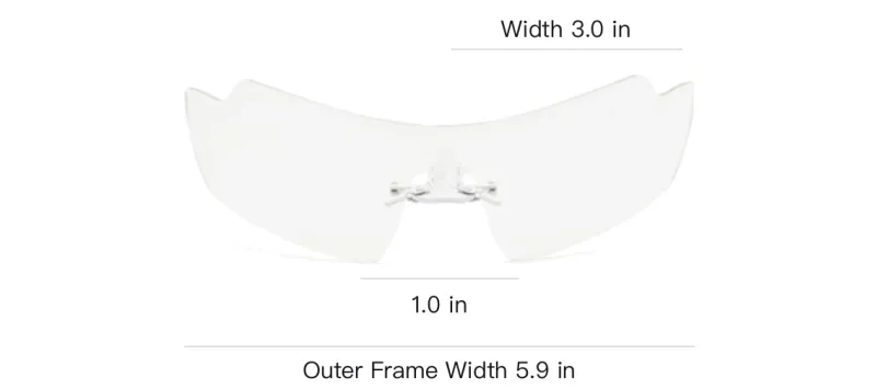 COPERNI Acetate Irregular Shape Sunglasses Women's White-2