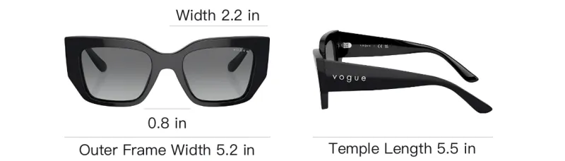 VOGUE Square frame Sunglasses-3