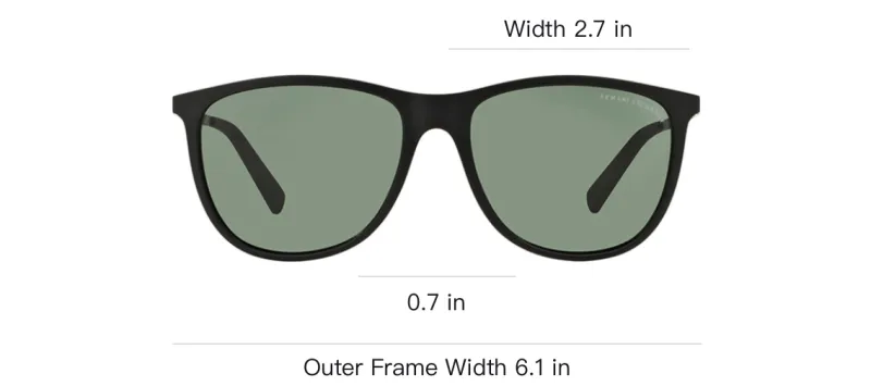 ARMANI EXCHANGE Sunglasses Men Dark Green-4