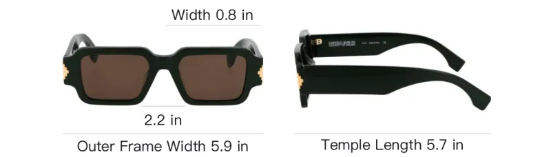 Marcelo Burlon Sunglasses Unisex Brown/Black-4