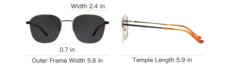 GUCCI Sunglasses Unisex Black-3