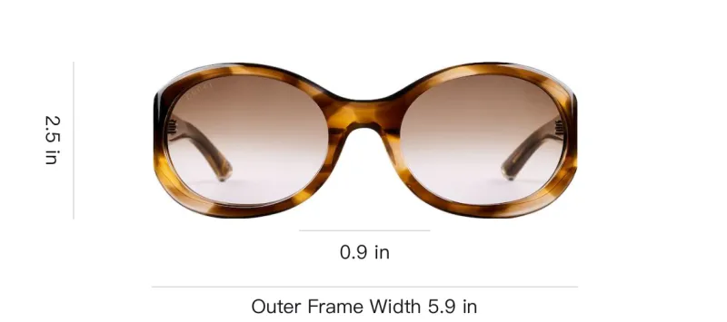 GUCCI Round frame Sunglasses-2