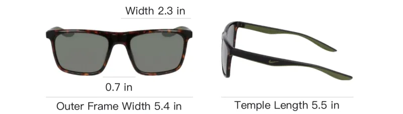 Nike Endure Rectangular Frame Sunglasses-3