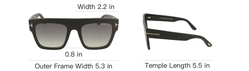 TOM FORD Renee Square Frame Sunglasses-4
