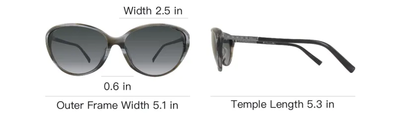 DIOR Plastic Irregular Shape Sunglasses Women's Black-3