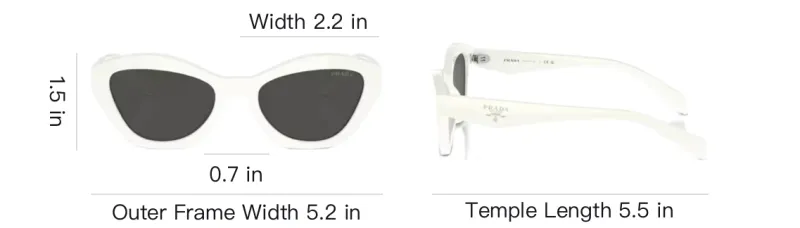 PRADA Butterfly Frame Sunglasses-3