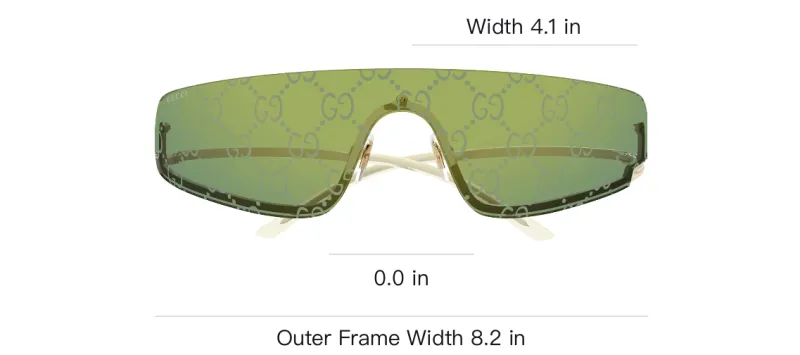 GUCCI Eyewear Oversized Frame Sunglasses-2