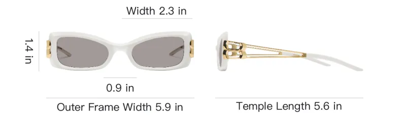 GENTLE MONSTER Geometric frame Sunglasses-3