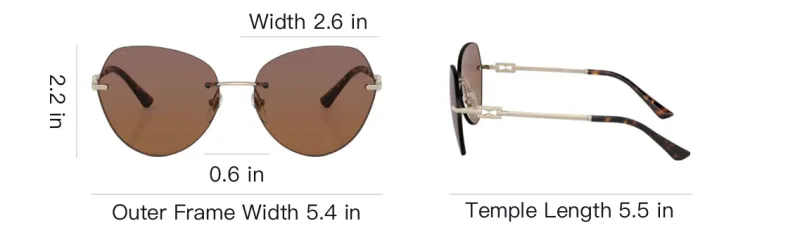 BVLGARI Butterfly Sunglasses Women's Multicolor-3