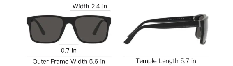 Polo Ralph Lauren Square Frame Sunglasses-3