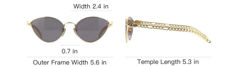 GUCCI Fashion Sunglasses Women's Gray-4