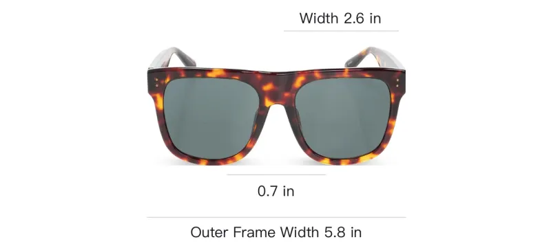 Linda Farrow Tortoiseshell Rectangle frame Sunglasses-1