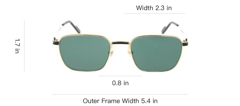 Cartier Square Frame Sunglasses-3