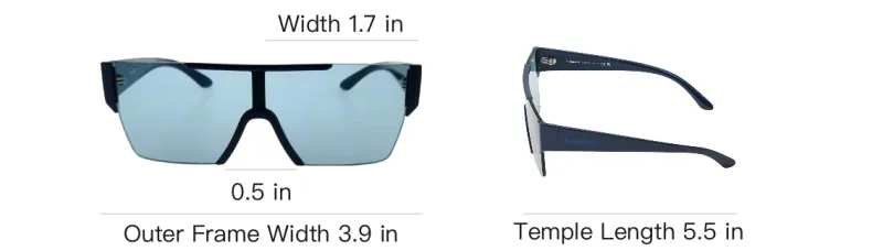 Burberry Eyewear Frameless design Sunglasses-6