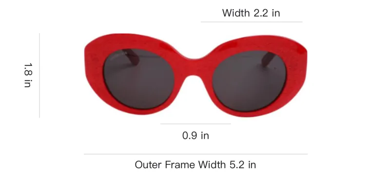 Balenciaga Round Frame Acetate Sunglasses-3