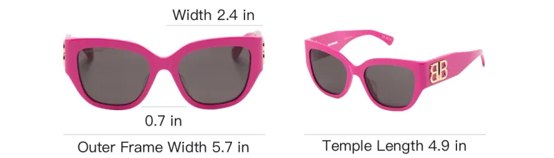 Balenciaga Square Sunglasses-3