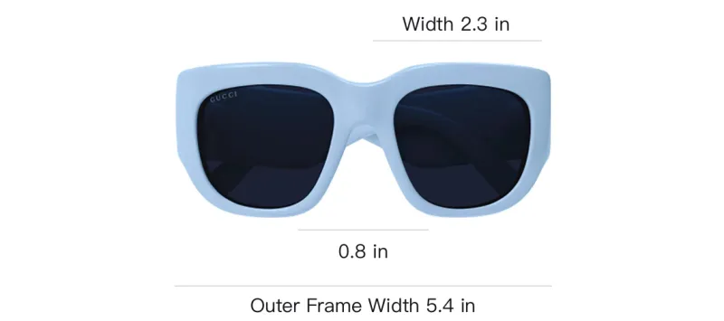 GUCCI Square Frame Sunglasses-2