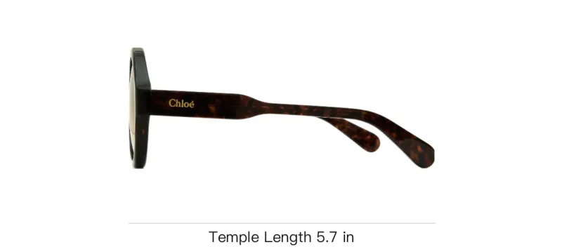Chloé Sunglasses Unisex Tortoiseshell-2