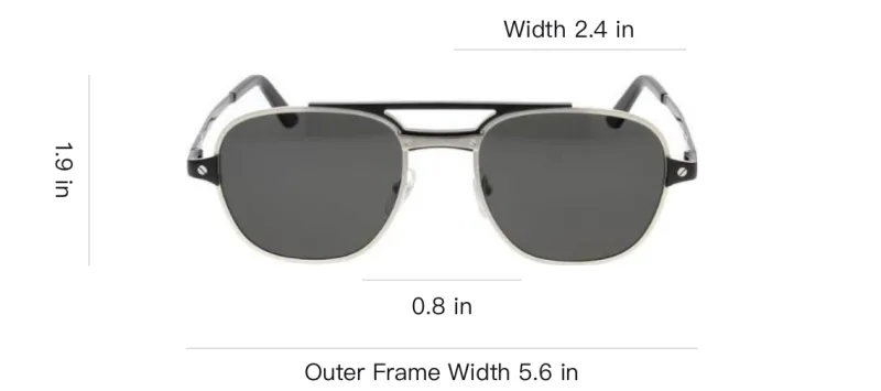 Cartier Aviator Frame Sunglasses-3