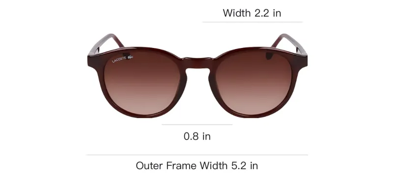 LACOSTE Pantos frame Sunglasses-3