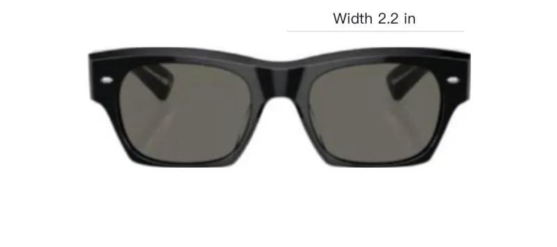 Oliver Peoples Kasdan Rectangle frame Sunglasses-3