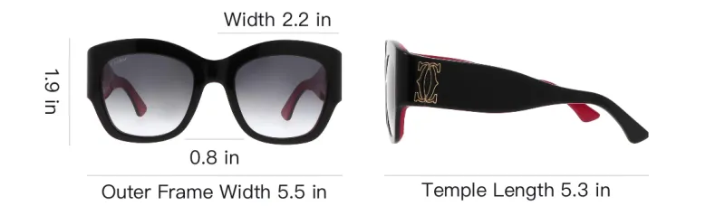 Cartier Oversize-frame Sunglasses-3