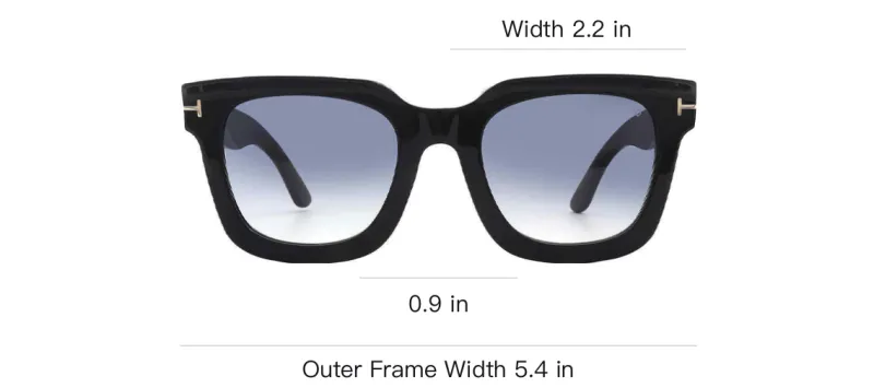 TOM FORD Square Frame Sunglasses-4