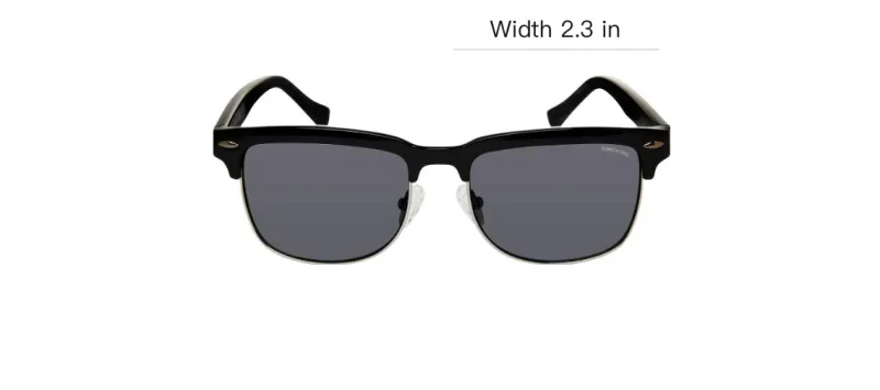 KENNETH COLE Acetate Square Sunglasses Men's Black-2