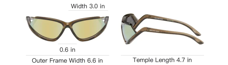 Balenciaga Side Xpander Cat-eye Sunglasses-3