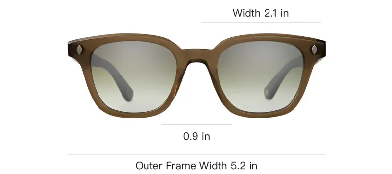 GARRETT LEIGHT Broadway Square-frame Sunglasses-2