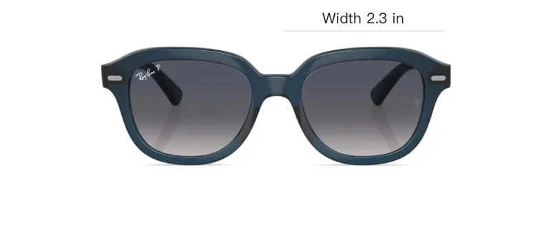 RayBan Erik Square Frame Sunglasses-3
