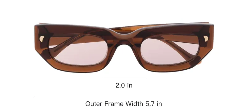 NANUSHKA Kadee D frame Sunglasses-2