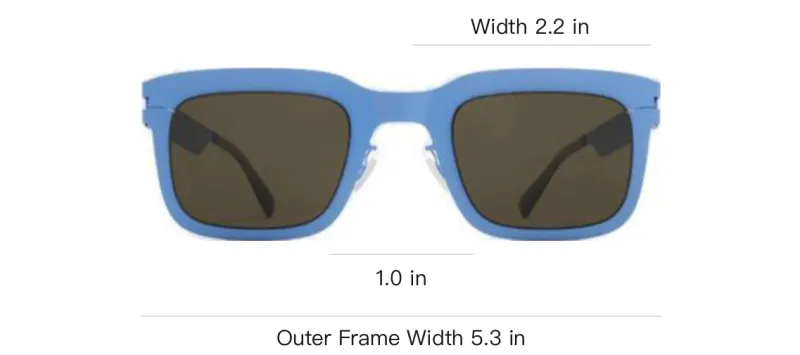 MYKITA Norfolk Square Frame Sunglasses-3