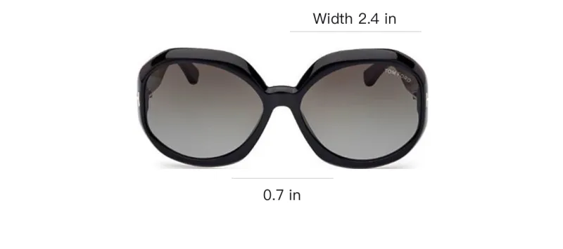 TOM FORD Oversize frame Sunglasses-2