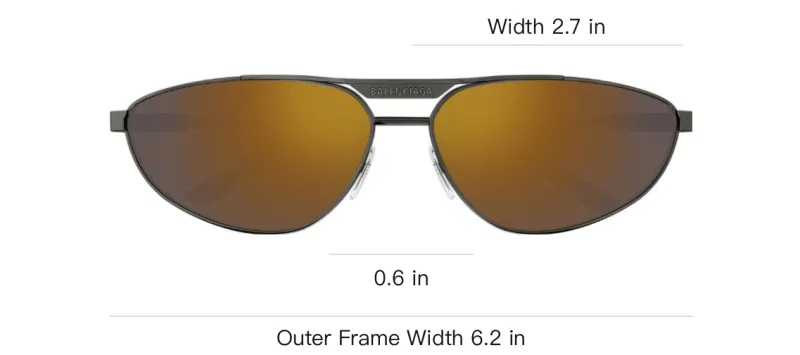 Balenciaga Pilot Frame Sunglasses-2