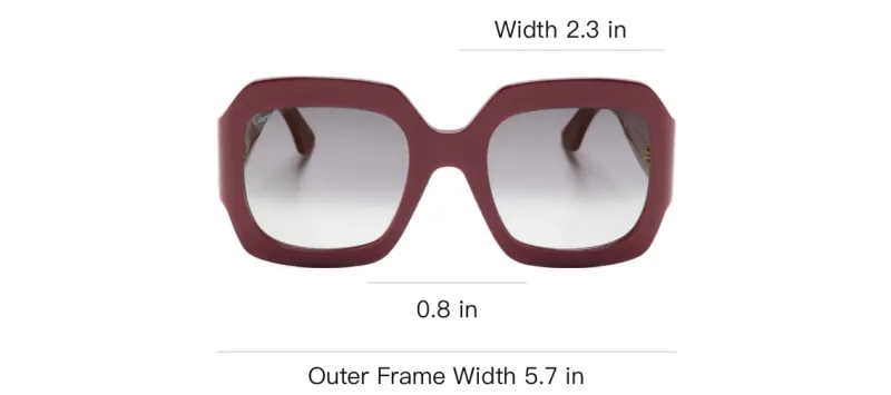 Cartier Geometric Frame Sunglasses-2