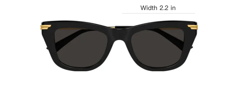 Bottega Veneta Eyewear Cat Eye Frame Sunglasses-2
