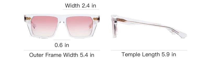 DITA Eyewear Venzyn Square Frame Sunglasses-2