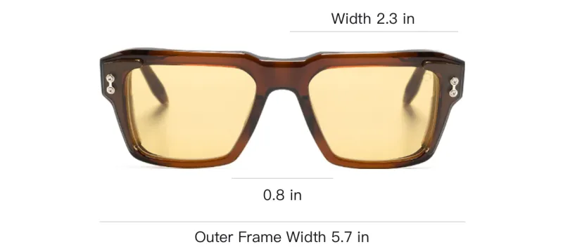 Akoni Hercules Square frame Sunglasses-3