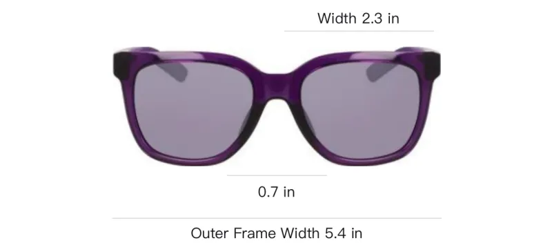 Nike Grand M Square Frame Sunglasses-3