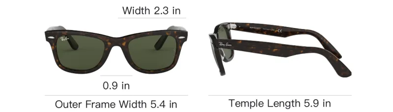 Ray Ban Wayfarer Square frame Sunglasses-5