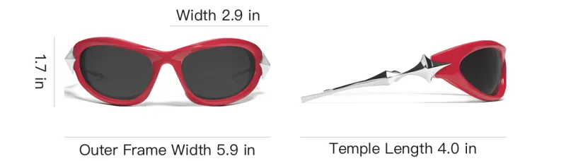 GENTLE MONSTER BOLD Collection 2nd Drop Sunglasses Unisex Red-3
