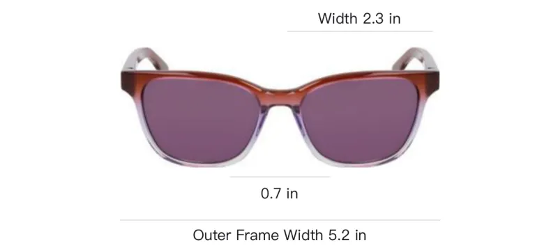 Nike Eclipse Shadow Square Frame Sunglasses-3