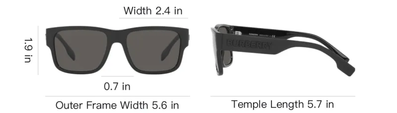 Burberry Square Frame Sunglasses-5